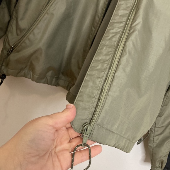 MEC Jacket Womens Small Green Black Fleece Lined Softshell Full Zip Gorpcore - Picture 6 of 16